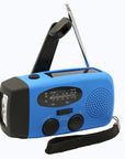 Multifunctionele Solar Hand Crank Radio 2000mAh - Noodkit