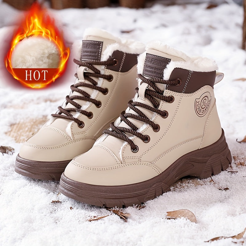 FLEECE™ - Winter boots with zippers.