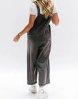 Rosemary™ | Losse jeans-overall in used-look