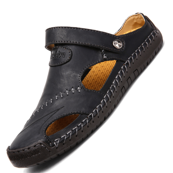 Ben™ | Orthopedische leren sandalen