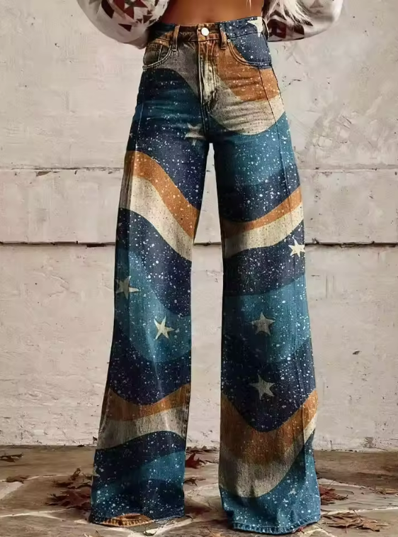 Aurélie™ | Boho Vintage Pantalon – Een vleugje nostalgie in een moderne stijl