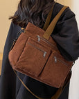 Blair™ Crossbody Velours Tas