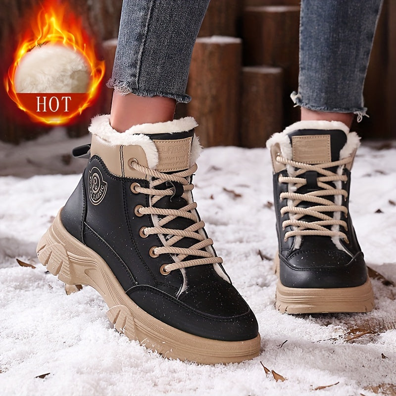 FLEECE™ - Winter boots with zippers.