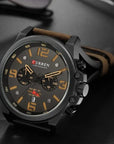 Curren™ Mode casual quartz horloge