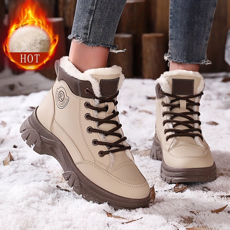 FLEECE™ - Winter boots with zippers.