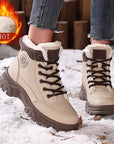 FLEECE™ - Winter boots with zippers.