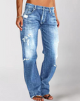 Viktoria™ - Loose, wide denim jeans for women