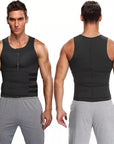 CoreAbFlex™ |Heren Sauna Vest- Taille Trainer – Maximaliseer Je Vetverbranding