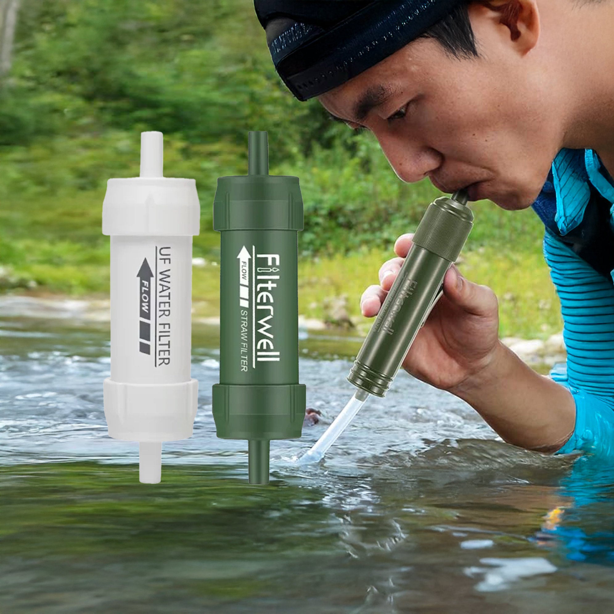 Draagbare Waterfilter - Survival &amp; Camping Accessoire