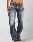 Viktoria™ - Loose, wide denim jeans for women