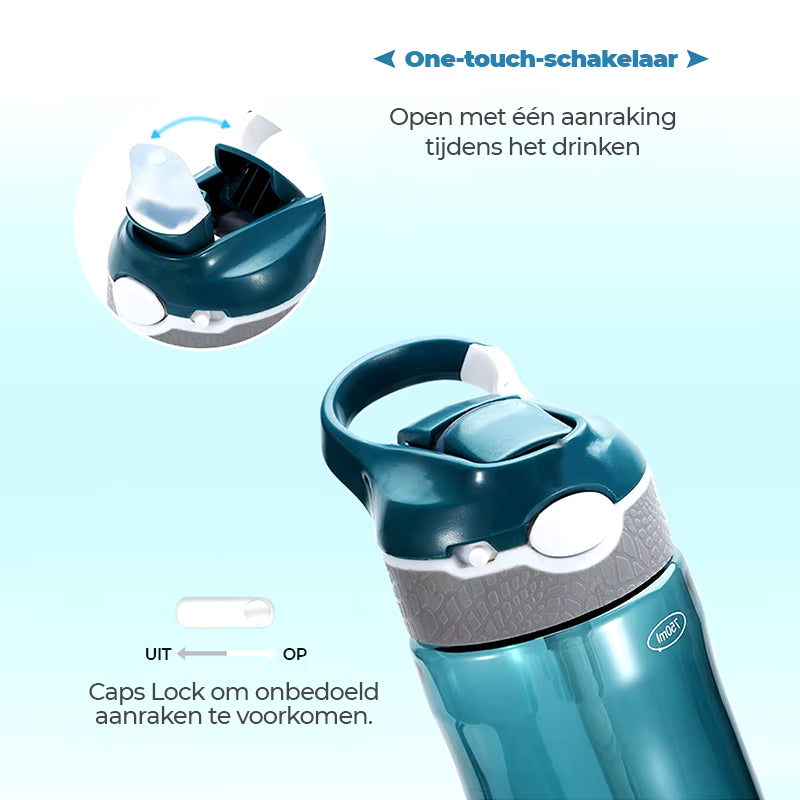 Waterfilter Fles 750ML - Outdoor &amp; Noodvoorziening