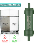 Draagbare Waterfilter - Survival & Camping Accessoire