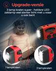 Multifunctionele Solar Hand Crank Radio 2000mAh - Noodkit