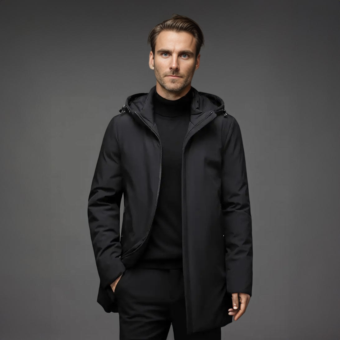 Caspar™ Winter Parka – Stijlvol, Warm en Functioneel voor de Koude Dagen