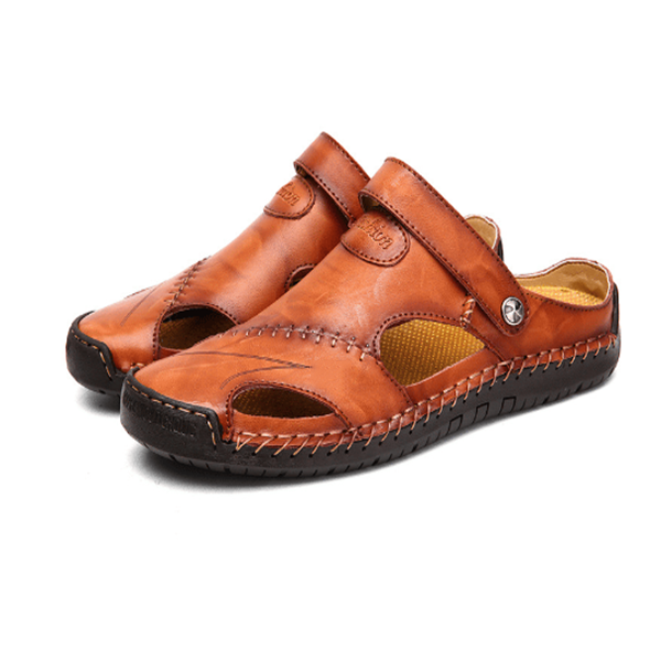 Ben™ | Orthopedische leren sandalen