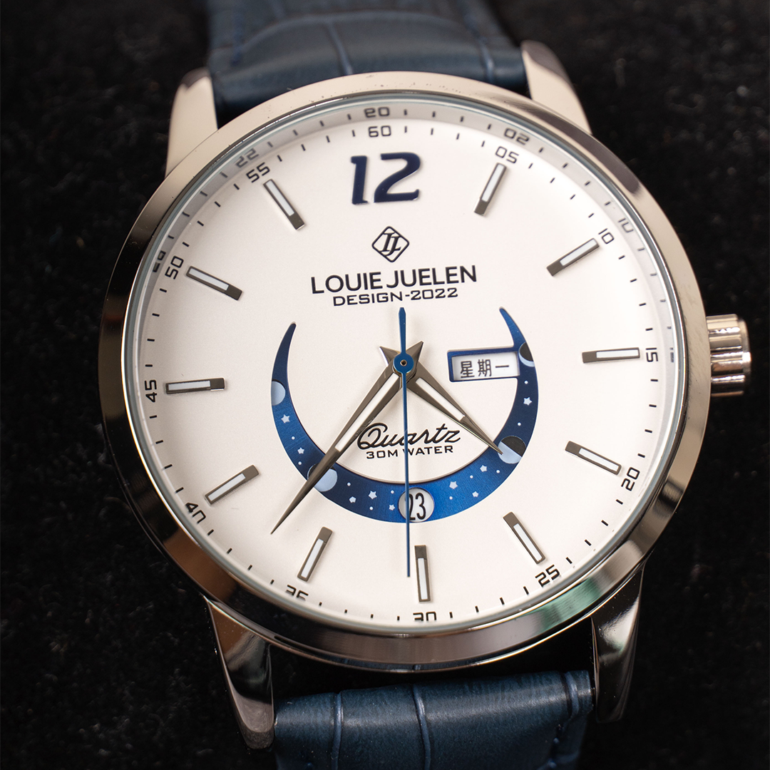 Louie Juelen™ Elegant maanfasehorloge