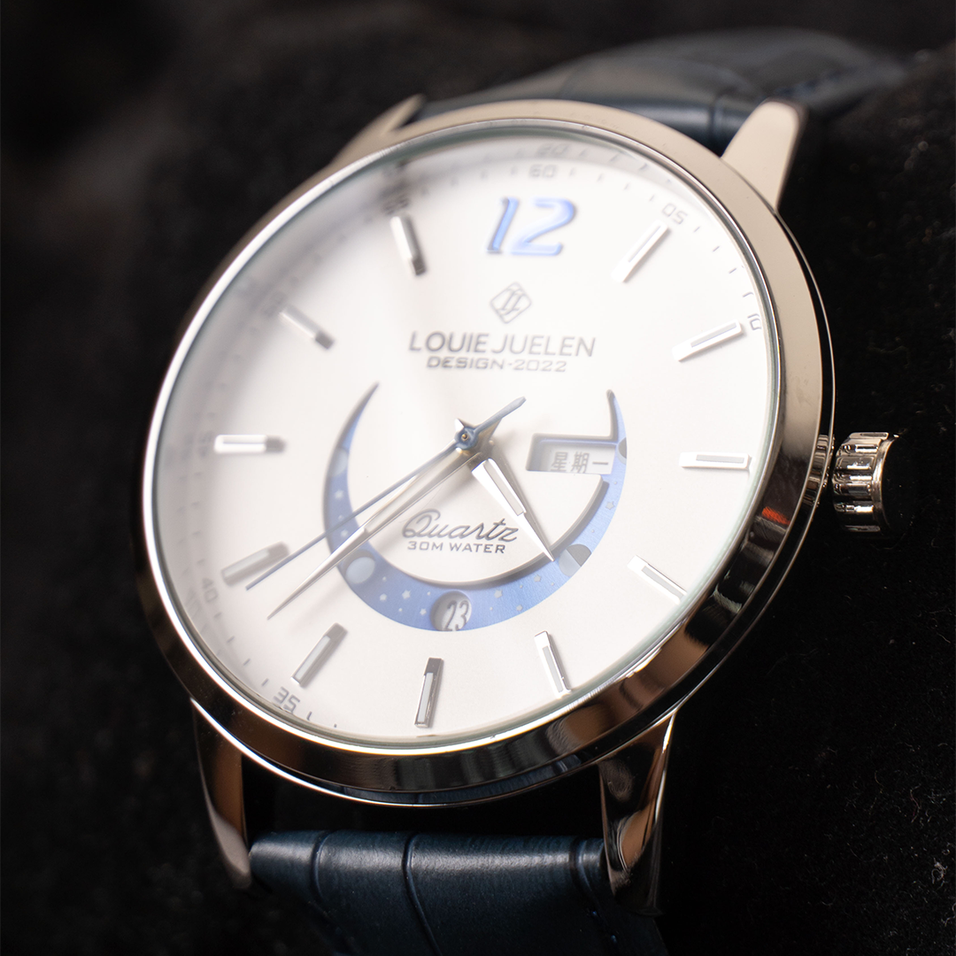 Louie Juelen™ Elegant maanfasehorloge