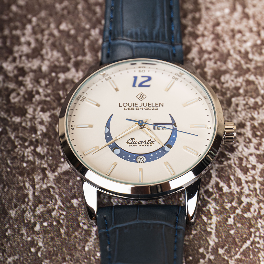 Louie Juelen™ Elegant maanfasehorloge