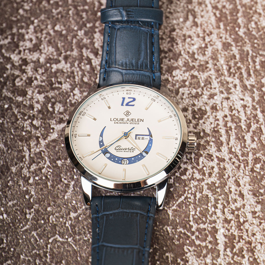 Louie Juelen™ Elegant maanfasehorloge