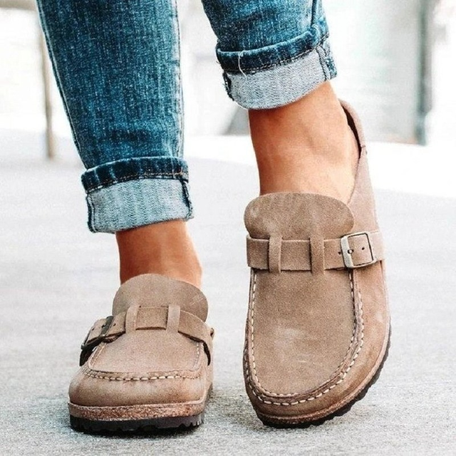 Noraᵗᵐ | Lederen Serenity Slippers: