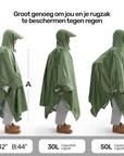 Militaire Camouflage Regenponcho