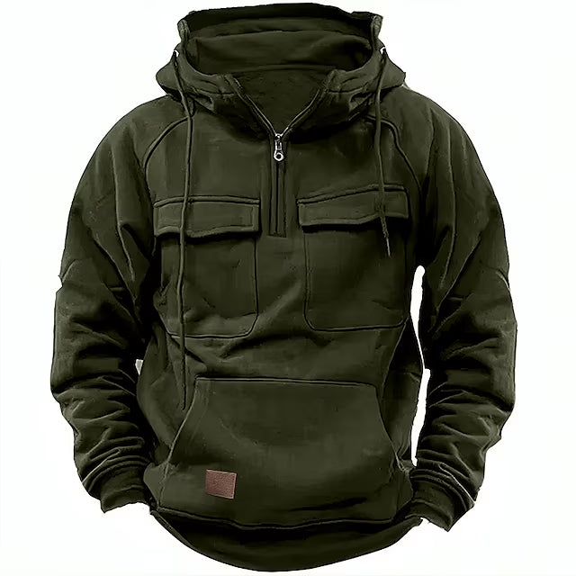 John™ | Winter hoodie met rits