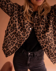 Savina™ | Trendy Leopard Bomberjack