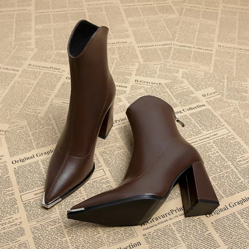 selin™ | Comfortable Leather Heels