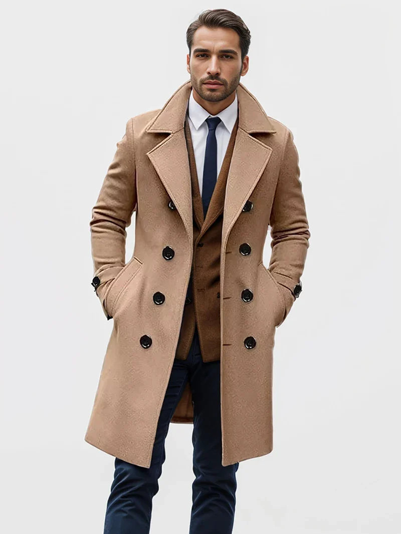 Jacopo™ | Chique Heren Trenchcoat