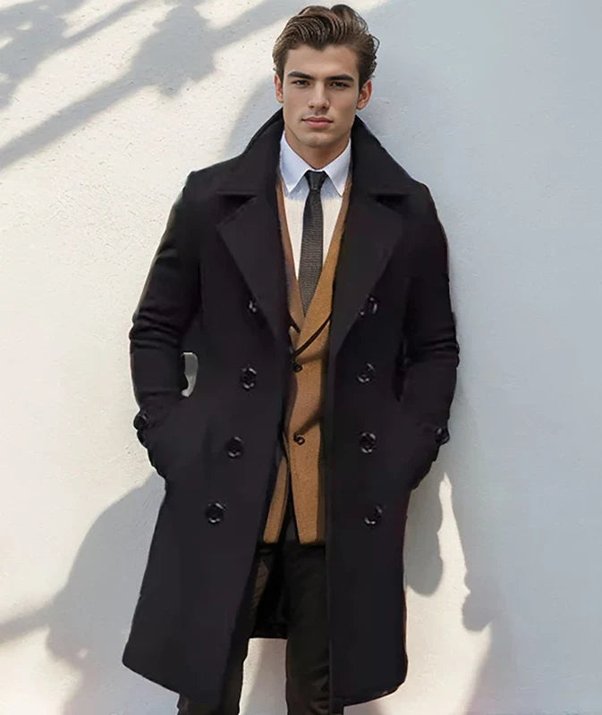 Jacopo™ | Chique Heren Trenchcoat