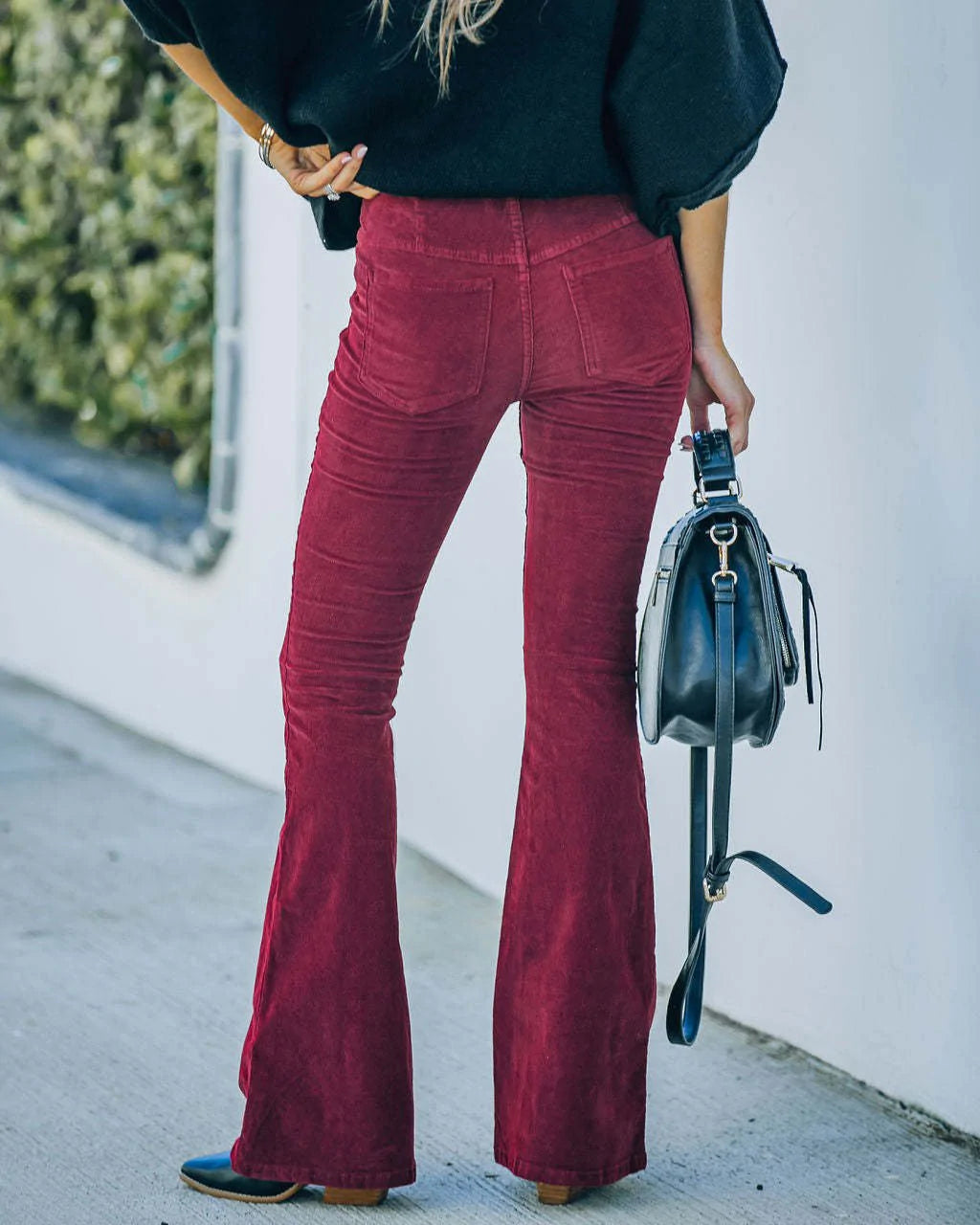 Selena™ - Vrouwelijke High-Waisted Flared Pants