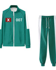 Trendy Squid Game Tracksuit Set – Sportieve Stijl en Comfort