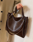 Daria™ | Elegante leren tas met twee riemen