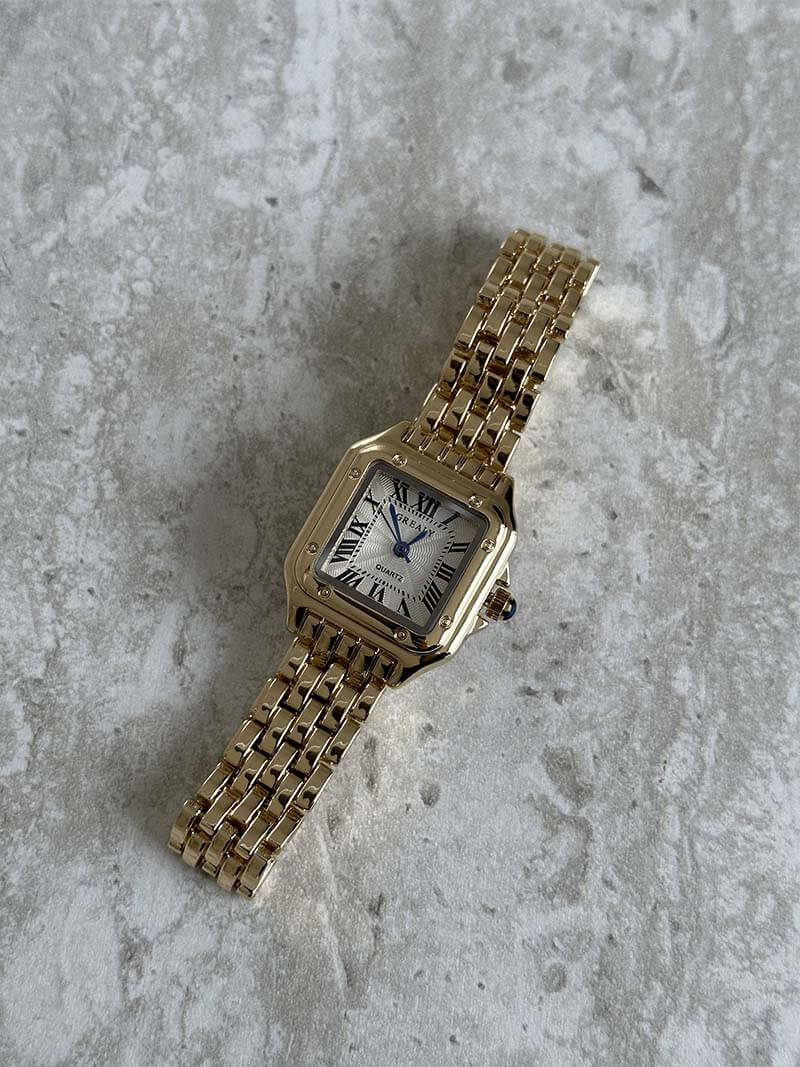 Frans Dekkers - Palermo™ Vintage Horloge: Tijdloze Elegantie en Luxe