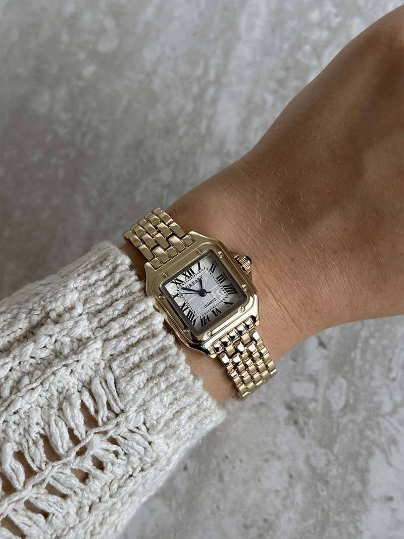 Frans Dekkers - Palermo™ Vintage Horloge: Tijdloze Elegantie en Luxe