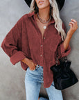 Bella™ | Vintage velvet shirt