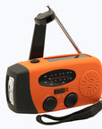 Multifunctionele Solar Hand Crank Radio 2000mAh - Noodkit