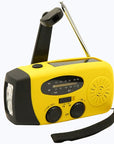 Multifunctionele Solar Hand Crank Radio 2000mAh - Noodkit