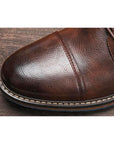 Glenn™ | Klassieke Leren Oxford-Boots voor Tijdloze Elegant