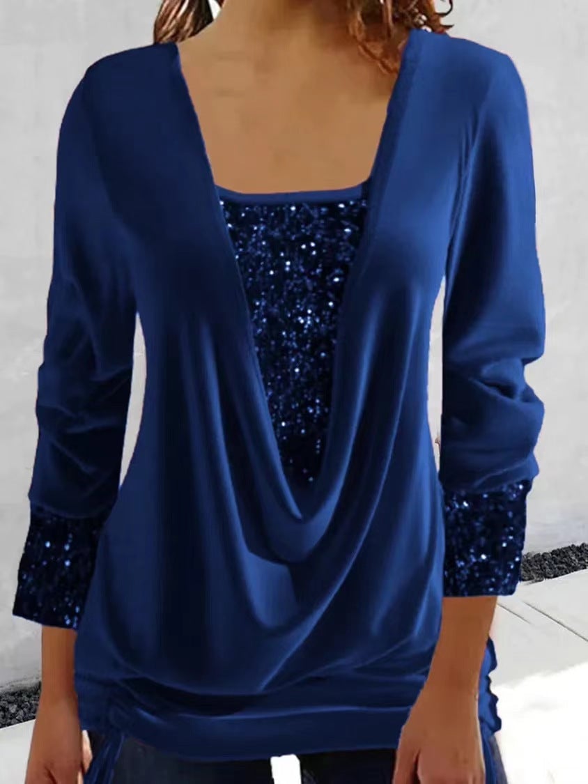 Flaire™ | Met glitters versierde top