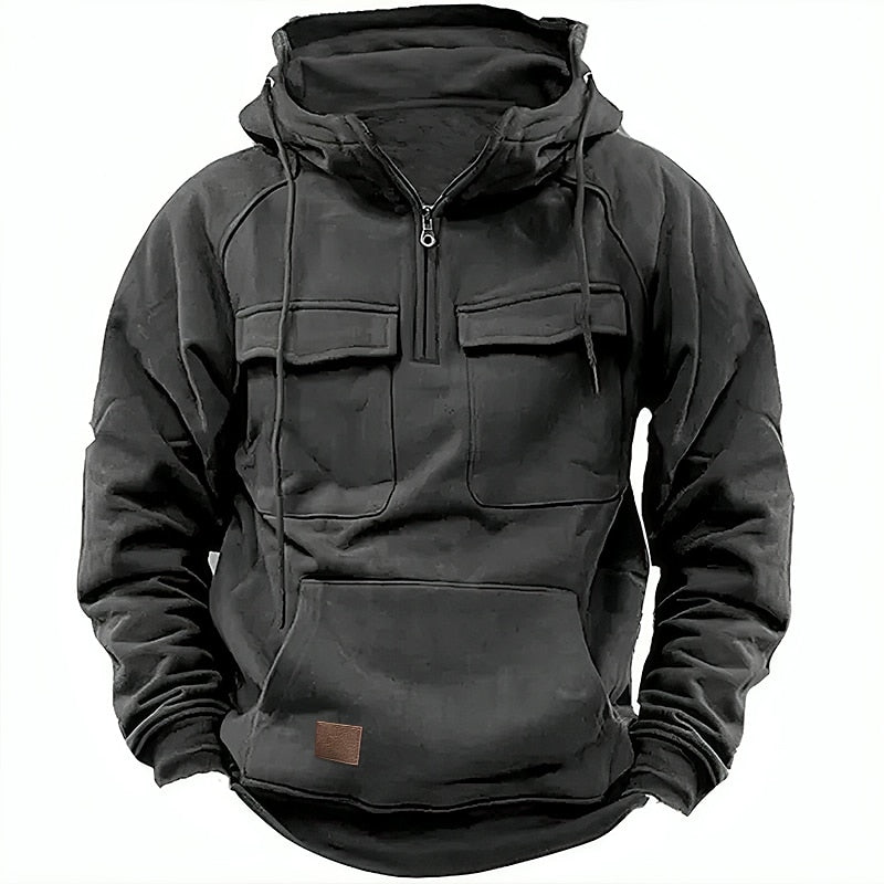 John™ | Winter hoodie met rits