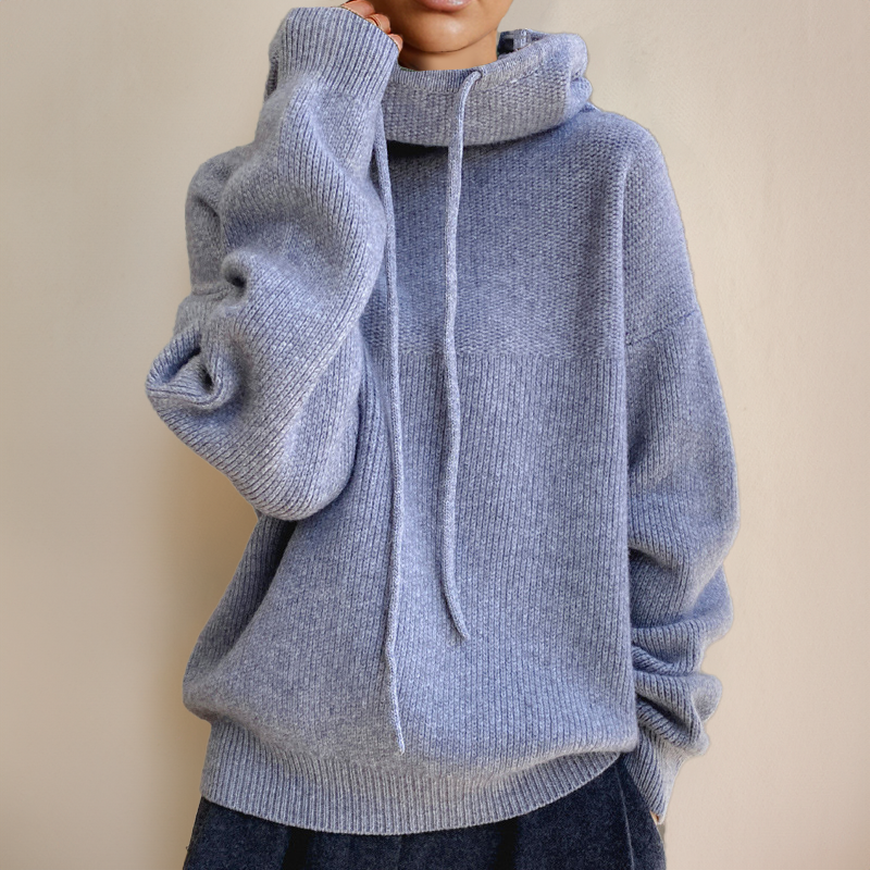 Eugenio™ | Gebreide oversized hoodie