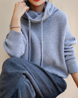 Eugenio™ | Gebreide oversized hoodie