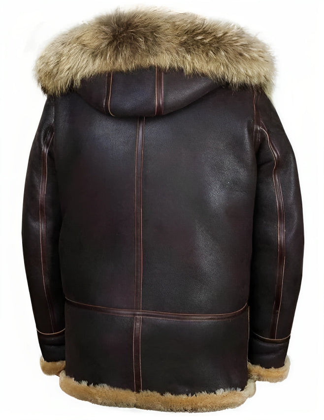 Marc™ | Classic leather winter coat