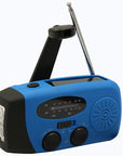 Multifunctionele Solar Hand Crank Radio 2000mAh - Noodkit