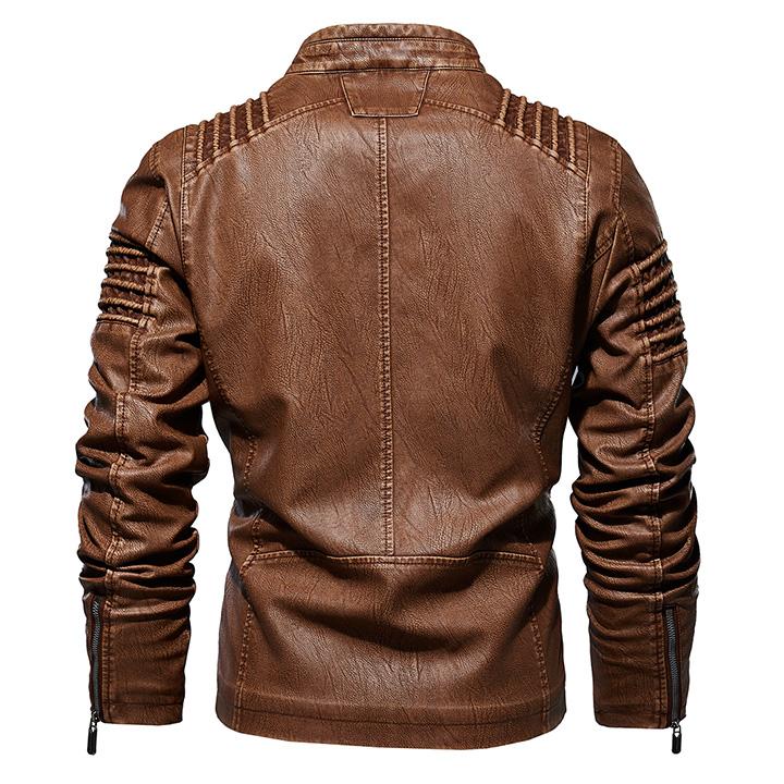 Vanguard™ Leather Jacket | Duurzaam en Tijdloos