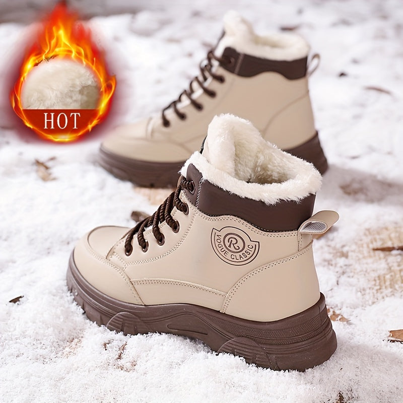 FLEECE™ - Winter boots with zippers.