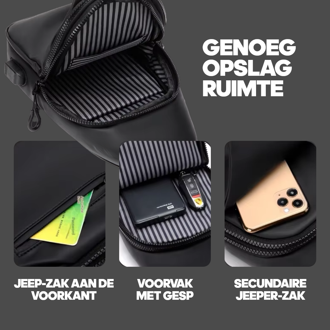 TravelBaggz™ |Veiligheid Reistas – De Ideale Metgezel voor de Moderne Man