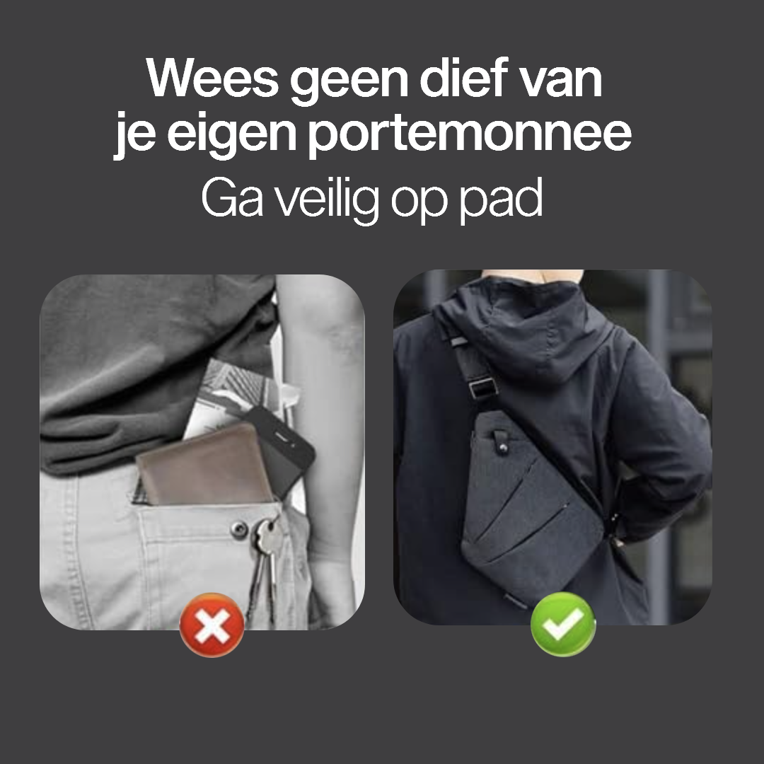 Sosafe™ Anti-Diefstal Tas - Voor mannen