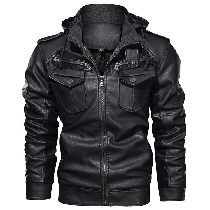 David™ Leather Jacket | Duurzaam en Stijlvol